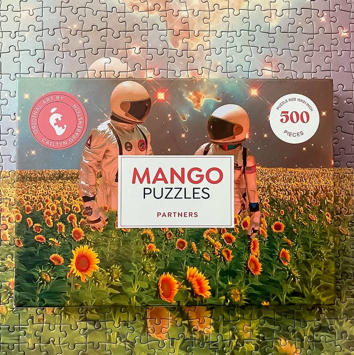 Mango Puzzles - Wholesale Puzzle - Adult - Partners - 500 piece puzzle for adults