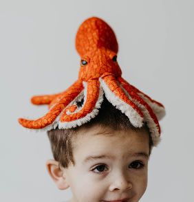 The Petting Zoo - Wholesale Stuffed/Plush Toy - Kids & Baby - Wild Onez Pacific Red Octopus 8" (21cm)2