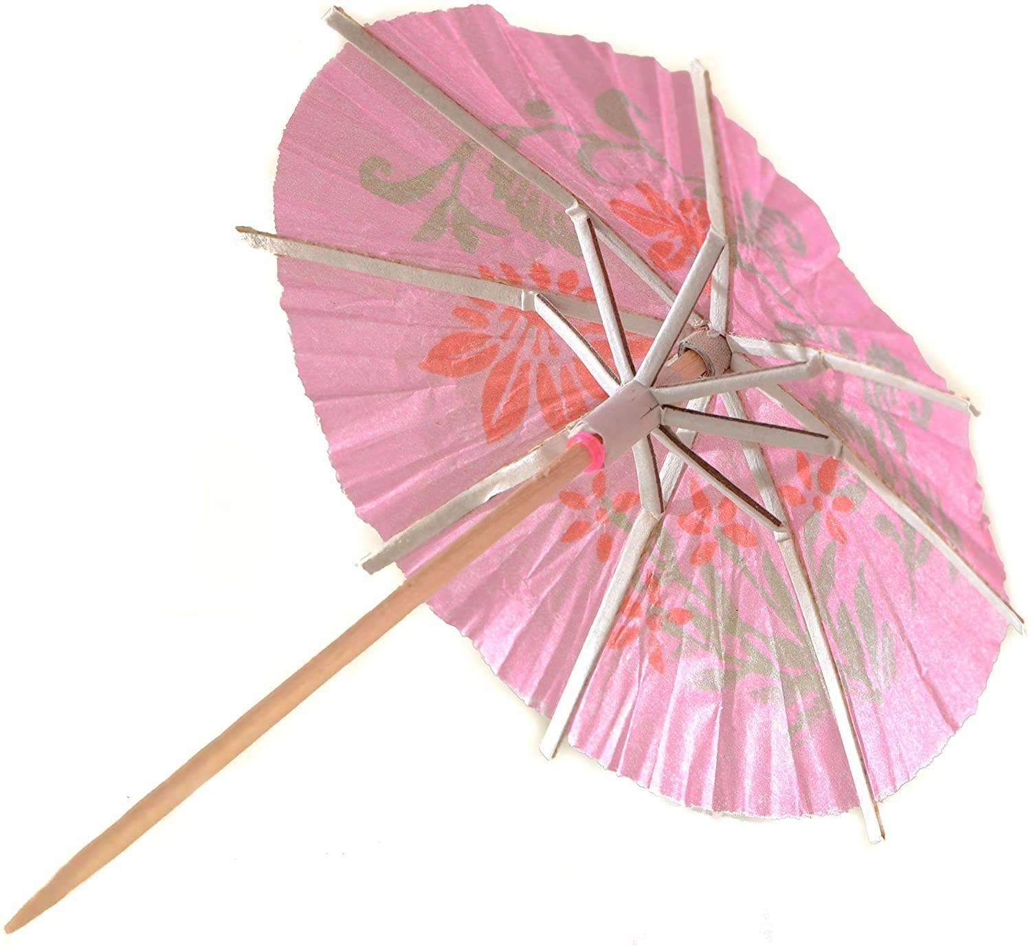 EcoQuality - Wholesale Drink Topper - Multi Color Cocktail Umbrella Picks - Elegant Drink Umbrella2
