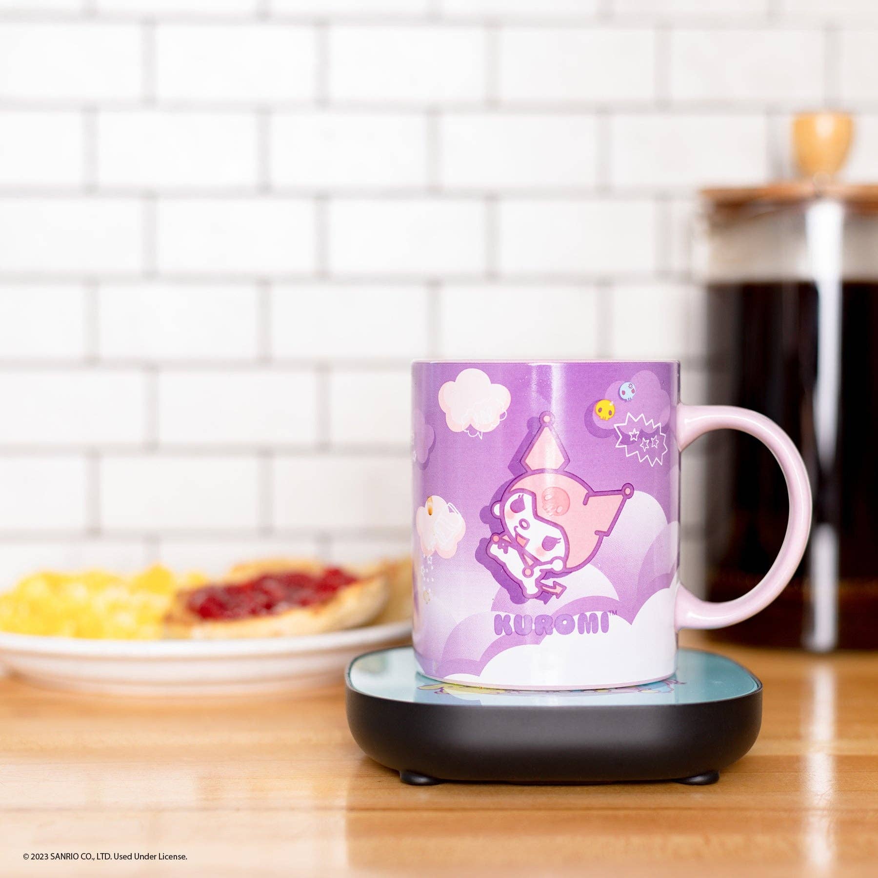 Uncanny Brands - Wholesale Kitchen Appliance - Uncanny Brands Hello Kitty and Friends Kuromi Coffee Mug with Electric Mug Warmer3