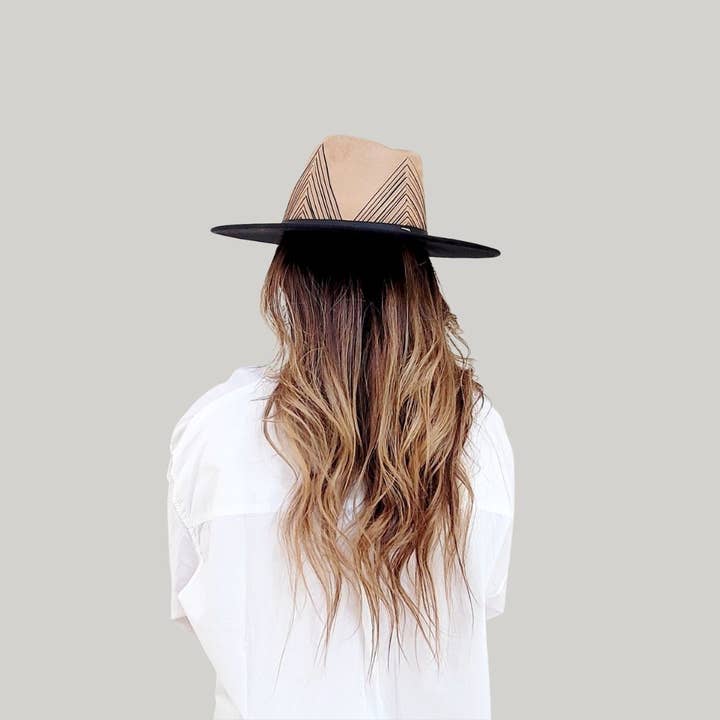 Vivica Rancher Crown Hat for wholesale by PETRA SAVAGE