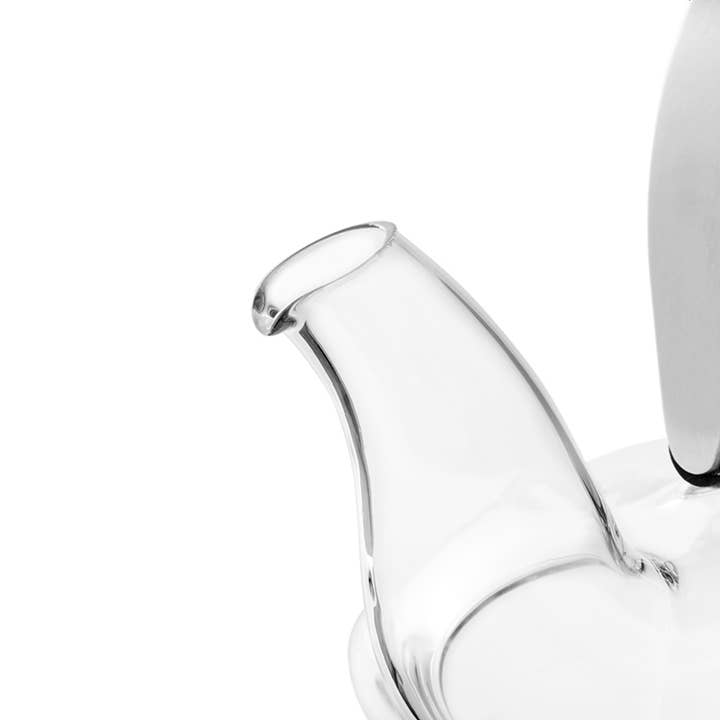 Viva | Espro | Liiton - Wholesale Tea Pot - Infusion™ Glass Low Profile Teapot w/ Infuser - 18oz / 0.55L3