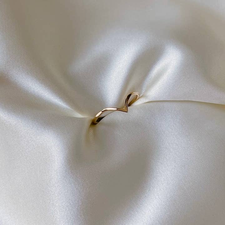 Chevron Ring for wholesale by Keiko Jewelry