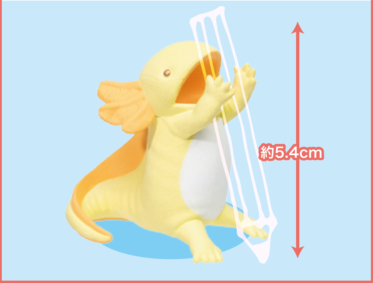 Hakubundo - Wholesale Decorative Figurine - 【JAPANESE BLIND BOX】PAKUTTO! AXOLOTL SURPRISE BOX3