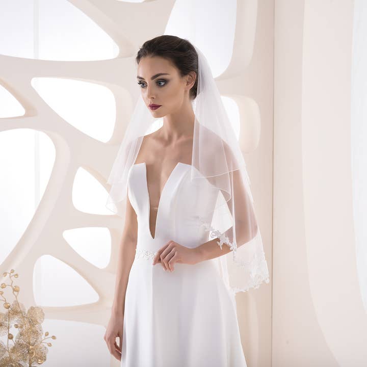 Handmade bridal veil for wholesale by Bajabella