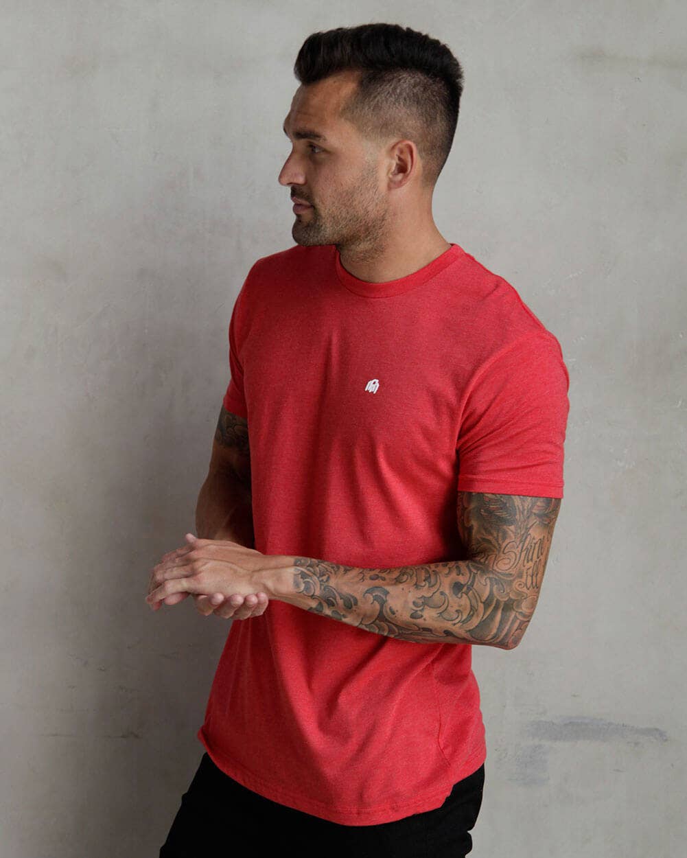 INTO THE AM – T-shirt – Homem por atacado – T-shirt Básica Ajustada Premium para Homem (de Marca)26