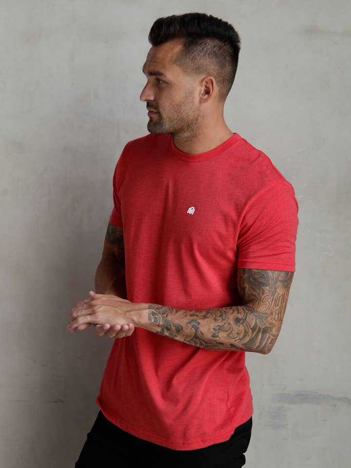 INTO THE AM – T-shirt – Homem por atacado – T-shirt Básica Ajustada Premium para Homem (de Marca)26