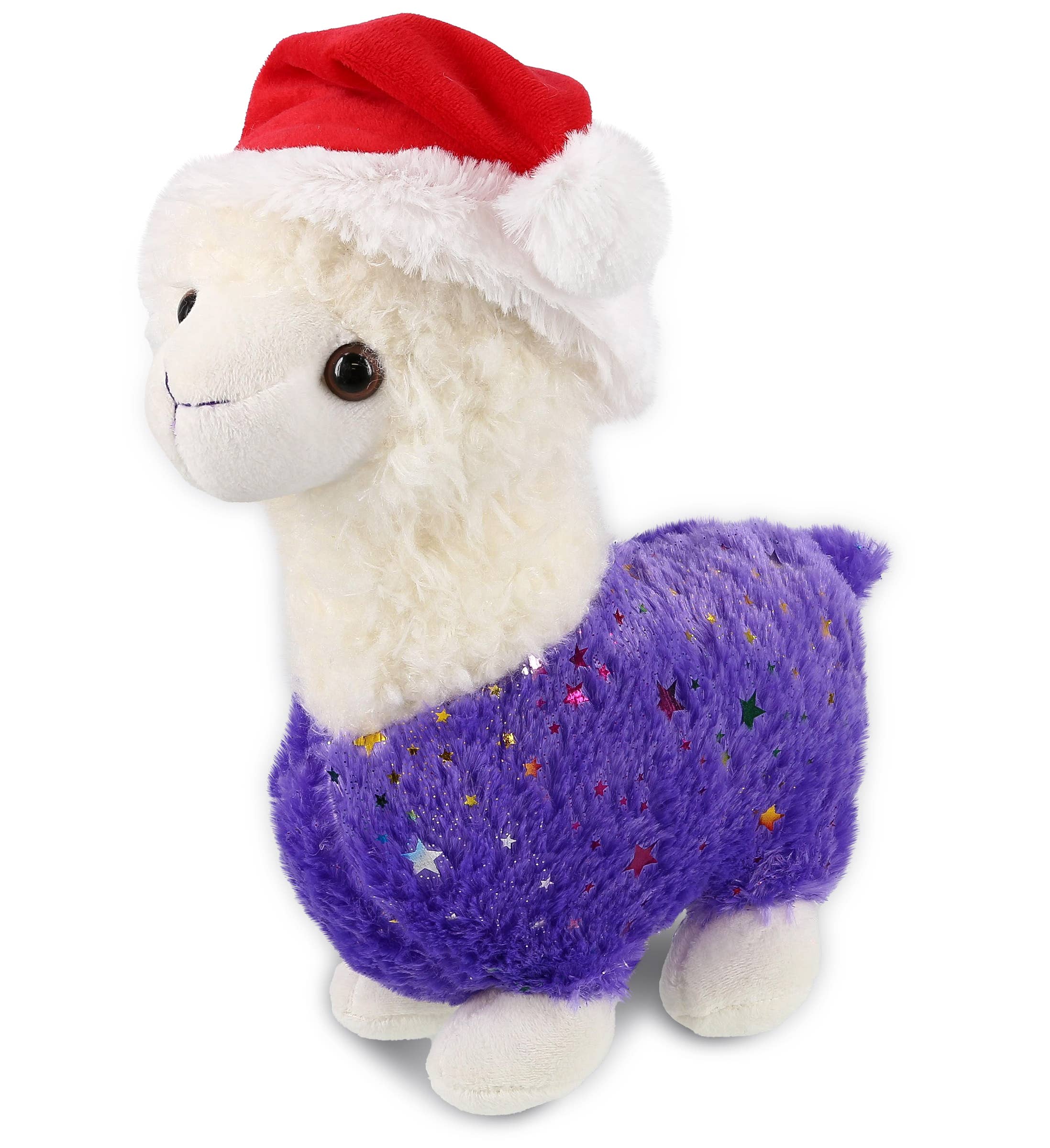Cota Global - Wholesale Stuffed/Plush Toy - Kids & Baby - Plush Santa - Plush - Sparkle Purple Llama