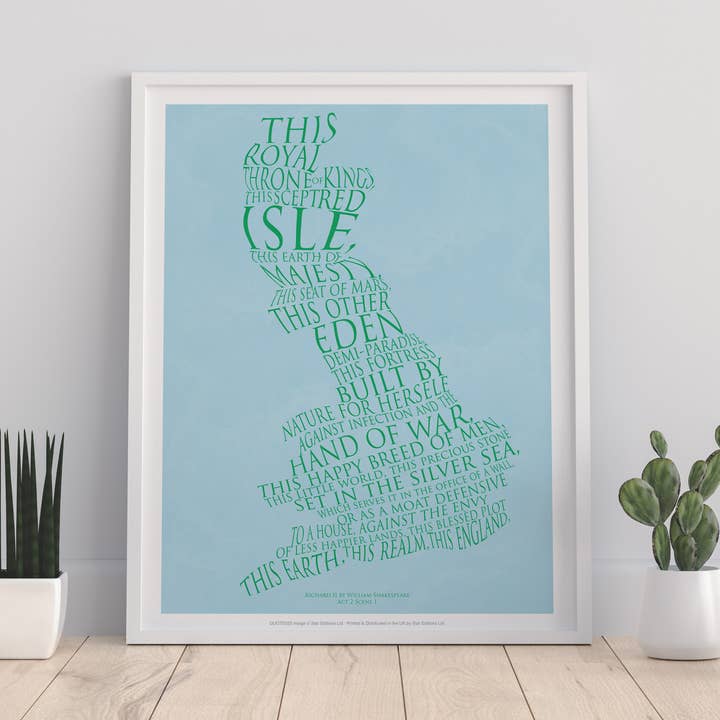 William Shakespeare Citat- Richard II konsttryck för wholesale av Star Editions