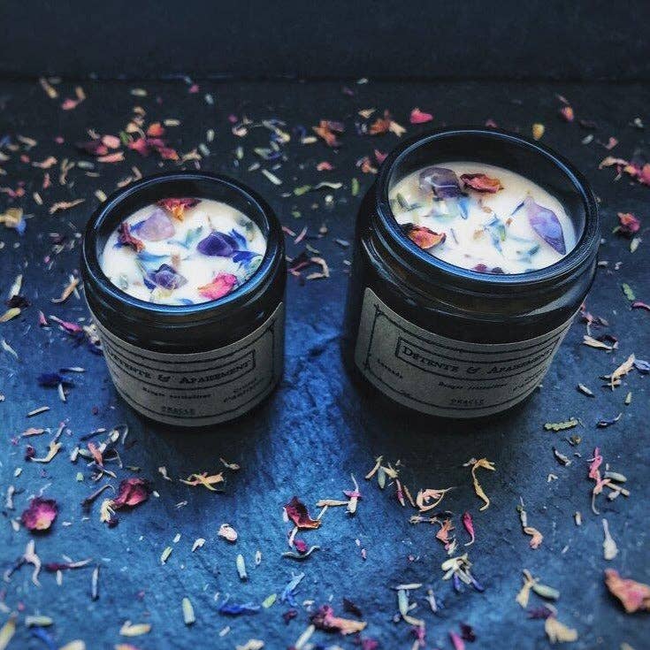 Atelier Oracle - Venta al por mayor Velas en tarros - Vela «Relajación y Calma» con Lavanda y Cristal de Amatista1