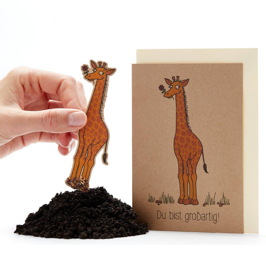 TDJ Stadtgärtner GmbH - Wholesale Everyday Greeting Card - Seed plug card - You are awesome1