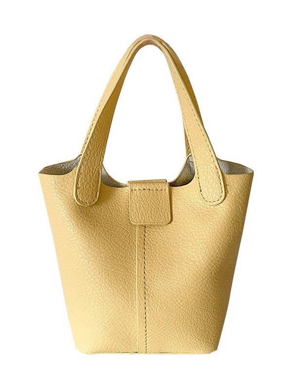 VividLux - Wholesale Tote Bag - Women's - Simple Casual Chic PU Solid Color 2 Pieces Bags Accessories7