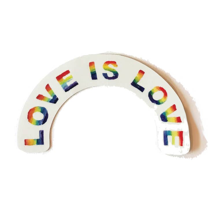 Love is Love Sticker for wholesale by Good Sheila