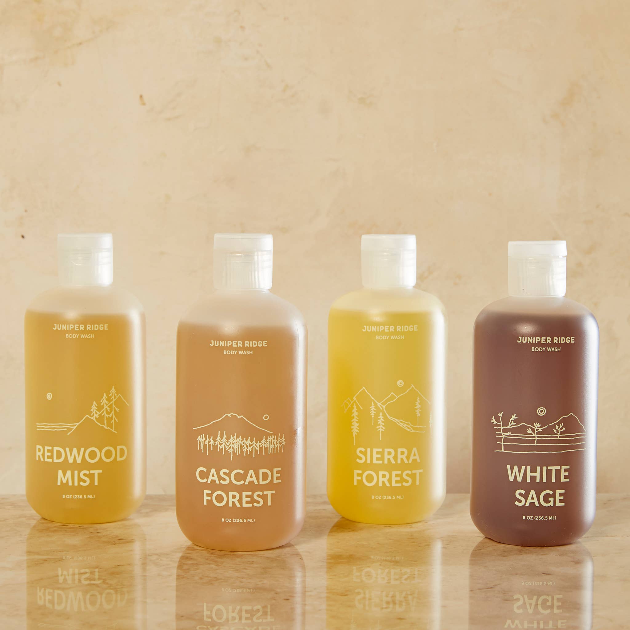 Juniper Ridge - Wholesale Body Wash/Shower Gel - Body Wash - Redwood Mist (8oz)3