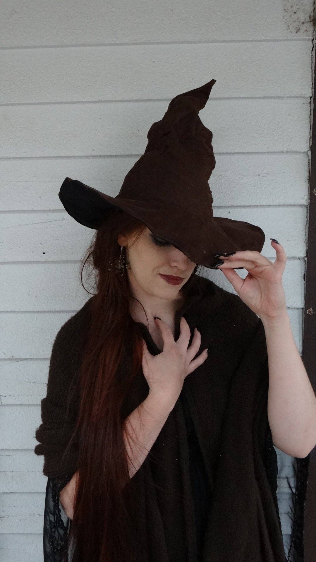 Hart & Horn - Wholesale Costume - Women's - Brown Witch Hat1