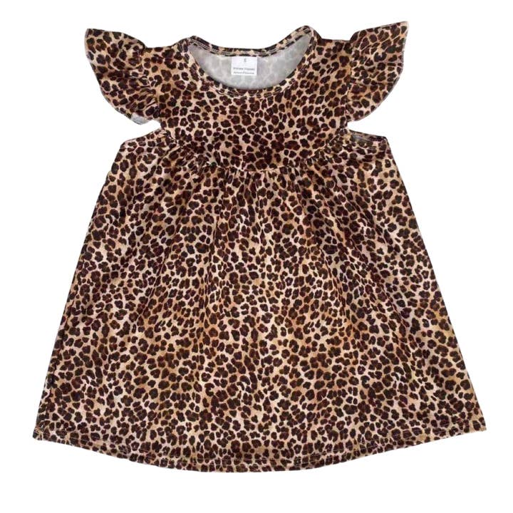 Girls Dress Cheetah for wholesale by Yourself Expression