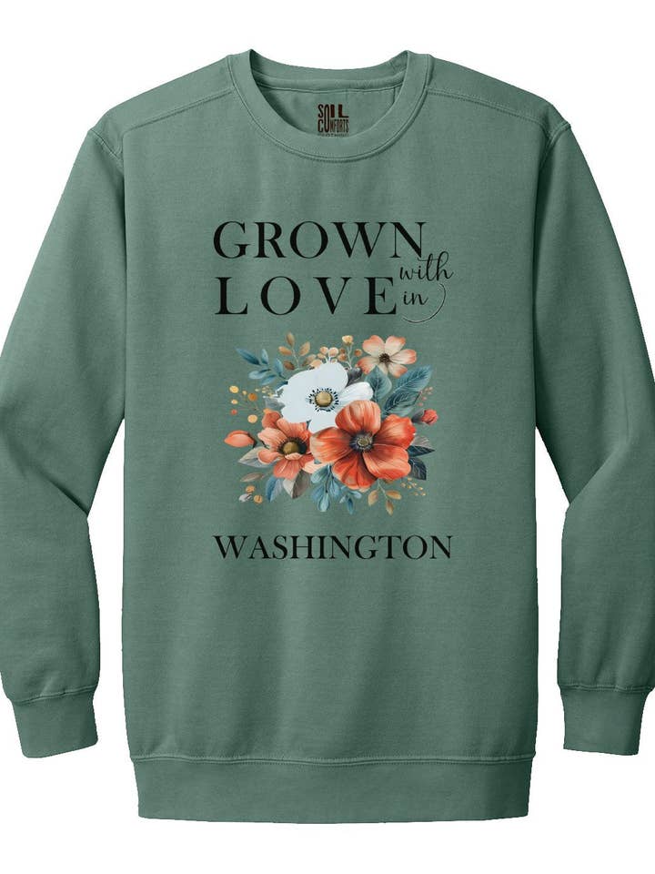 Washington Vildblomst Sweatshirt for engroshandel hos Soil Comforts