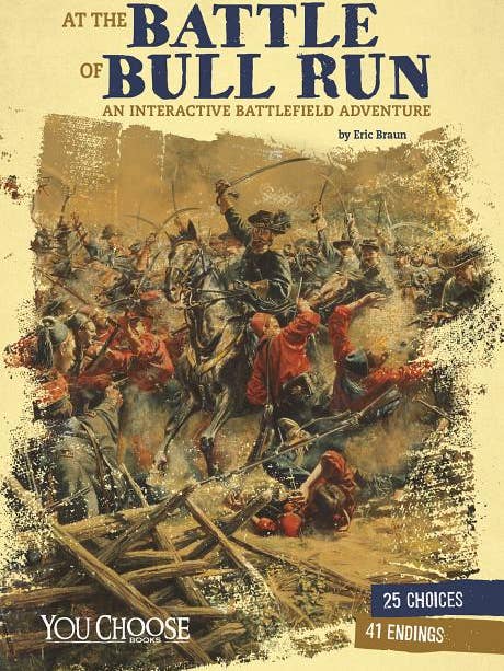 Na Batalha de Bull Run: Aventura Interativa por atacado de Bradley's Book Clearance