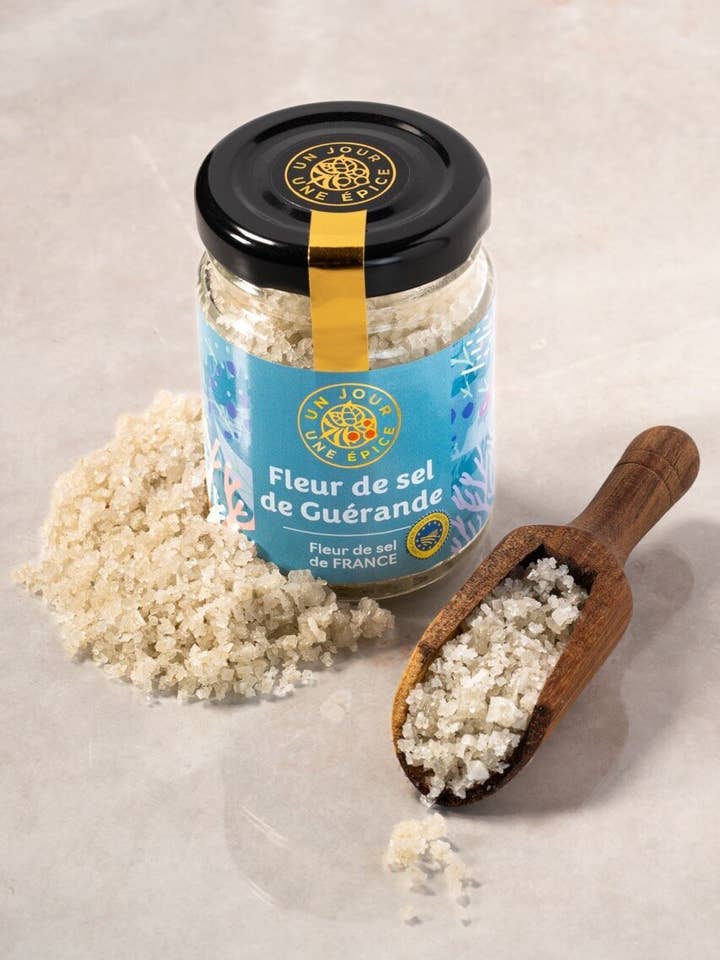 Guérande salt flower 72gX6 for wholesale by Un Jour Une Epice