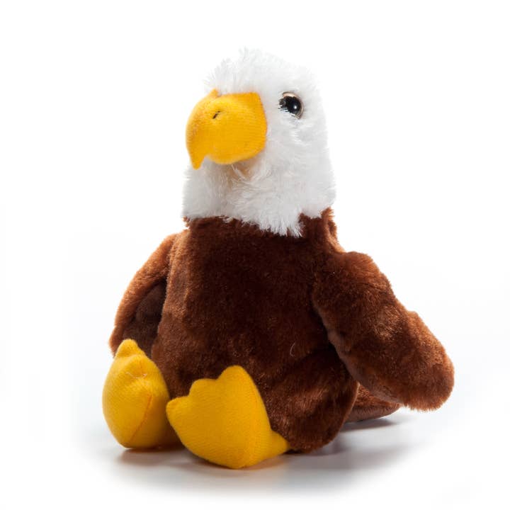 The Petting Zoo - Venta al por mayor Peluche - Niños y bebés - Águila calva Scoopz de 8" (17 cm)