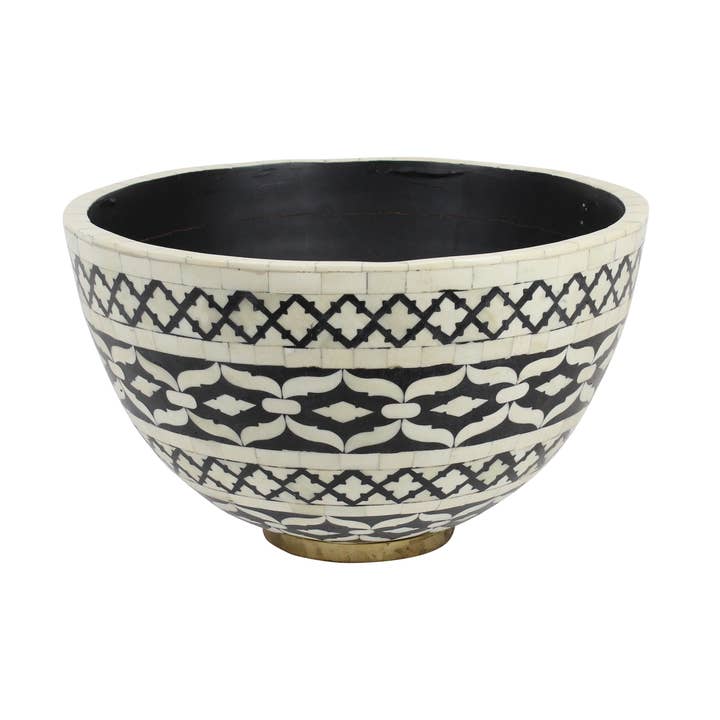 Mela Artisans - Wholesale Decorative Plate/Dish/Bowl - Imperial Beauty Large Bowl0