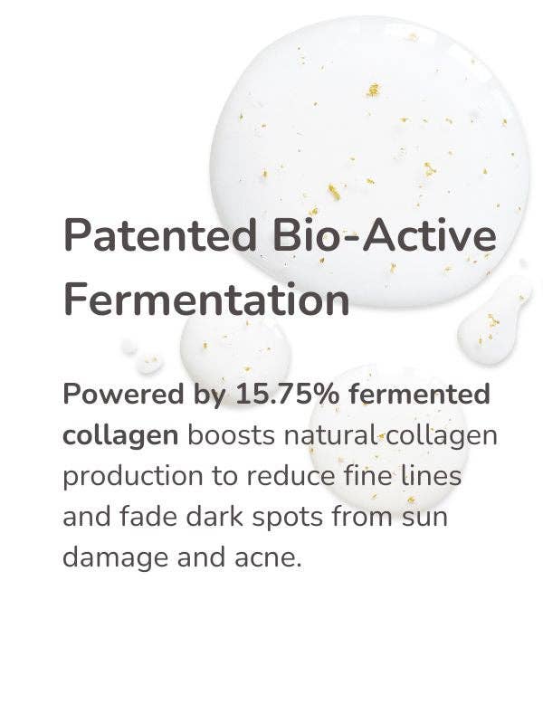 EMANI VEGAN COSMETICS - Wholesale Facial Serum/Concentrate - Halo Collagen Serum Argan +Saccharomyces5