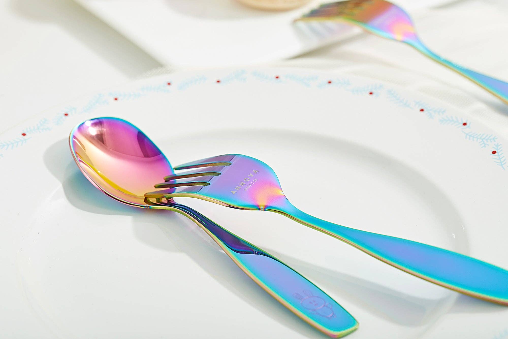 ANNOVA - Wholesale Flatware Set - Kids & Baby - ANNOVA Kids Silverware 6 PIECES Children's Safe Flatware Set Stainless Steel23