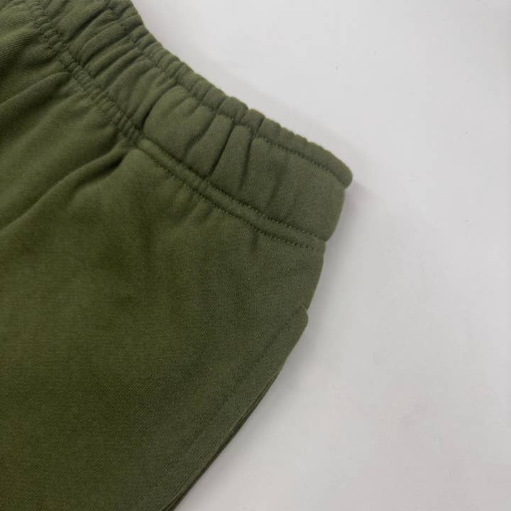 Lucidblanks.com - Wholesale Athletic Sweatpants/Joggers - Men's - 600 GSM 'Olive' Core Sweatpants