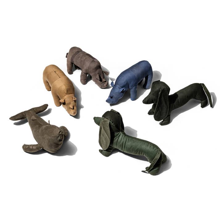 Puebco - Wholesale Stuffed/Plush Toy - Kids & Baby - VINTAGE FABRIC STUFFED ANIMAL4