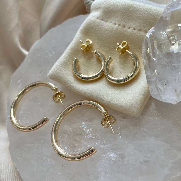 Nikki Smith Designs - Wholesale Hoop Earrings - Tessa Tube Hoops