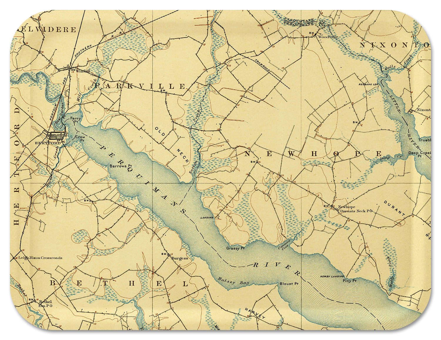 Trays4Us - Wholesale Serving Tray - Custom Serving Tray - Topographic Map - Any US Location5