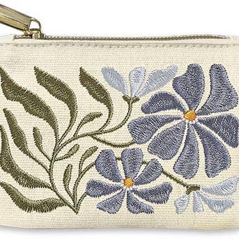 Coin Pouch Flower Market Aster for wholesale by Lady Jayne
