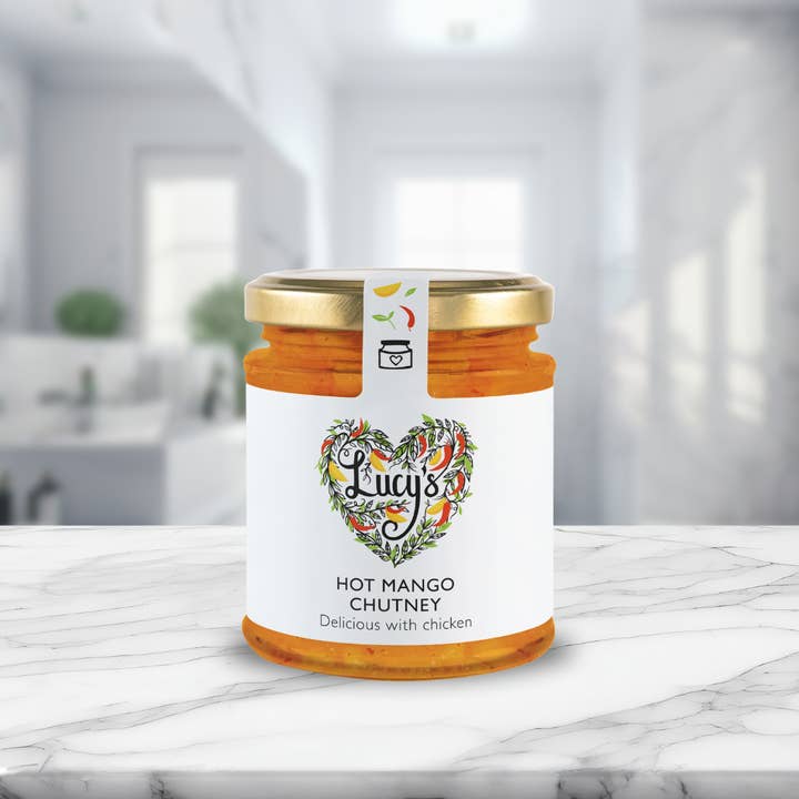 Lucy's Dressings – wholesale Chutney – Hot Mango Chutney1