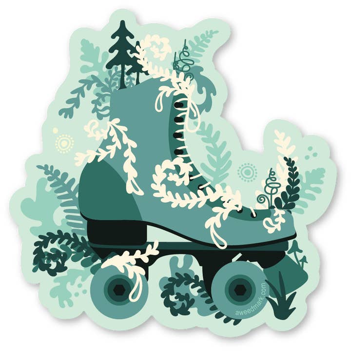 Morris Magnets - Wholesale Sticker - Vinyl Sticker - AW Roller Skate Boot