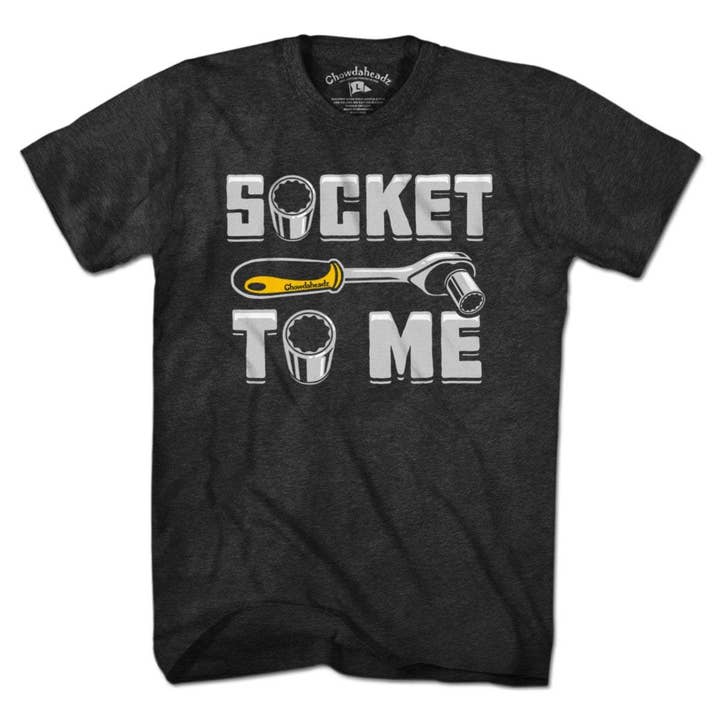 Socket To Me T-Shirt for wholesale by Chowdaheadz