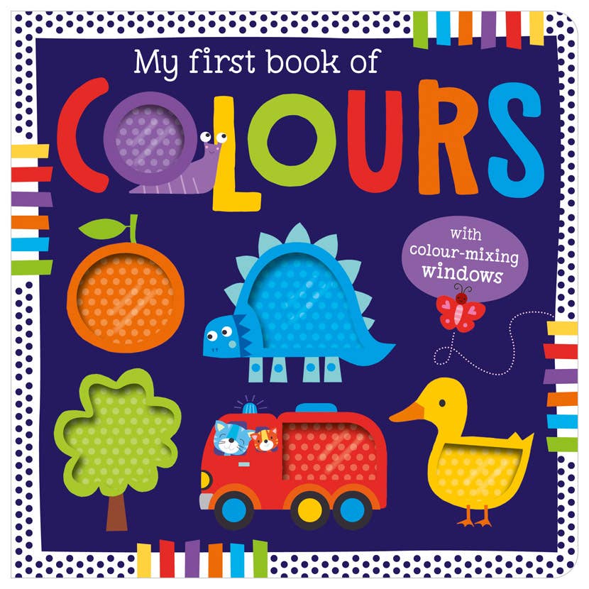 Make Believe Ideas – wholesale Colouring book – Child & baby – My First Book of Colours - Blue Cover0