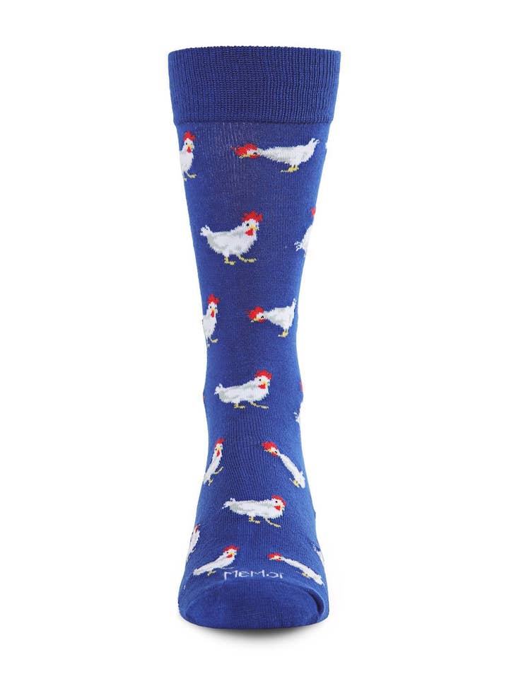 Infinity Classics International Inc. - Wholesale Socks - Men's - MeMoi Chickens Bamboo Blend Men's Crew Socks4