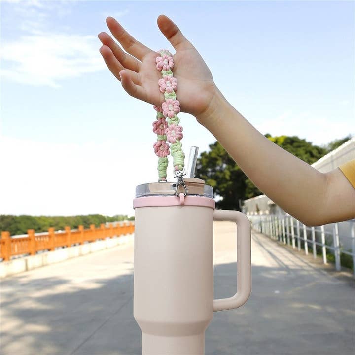 FurDecoration – wholesale Drink huggers & koozies – Hand-Woven Thickened Silicone Cup Holder2