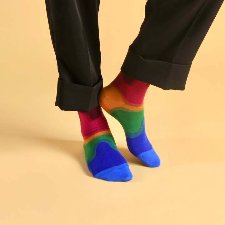 Naif - Wholesale Socks – Unisex - RAINBOW SOCKS | Designer Socks - Unisex | Wazi | Men & Women1