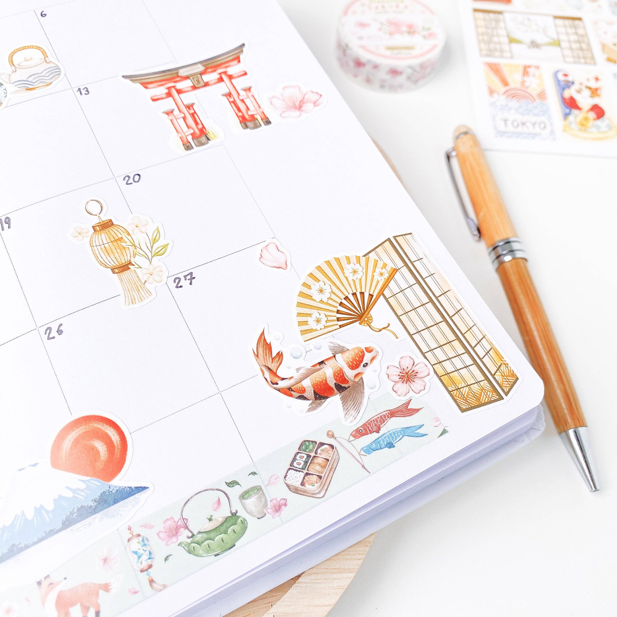 Lettoon - Wholesale Washi Tape - The Japan Series - Washi Tapes9