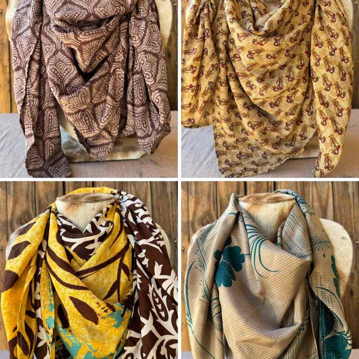 Wylder Trading Company - Wholesale Bandana - Unisex - Wyld Rag™ 100% Silk Bandana (36" x 36") | Oversized Wild Rag1