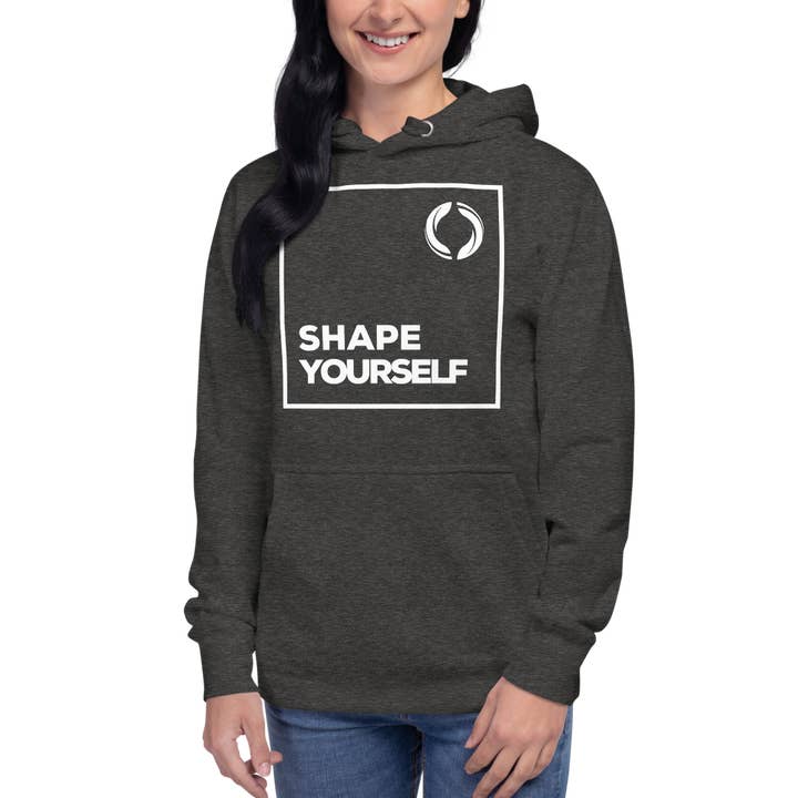 Shape yourself White Label Hoodie for wholesale by Origami