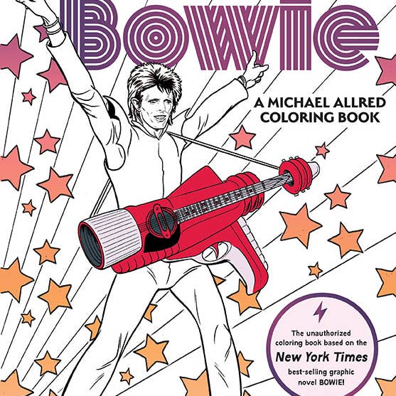 Insight Editions - Wholesale Coloring Book - Adult - BOWIE: A Michael Allred Coloring Book
