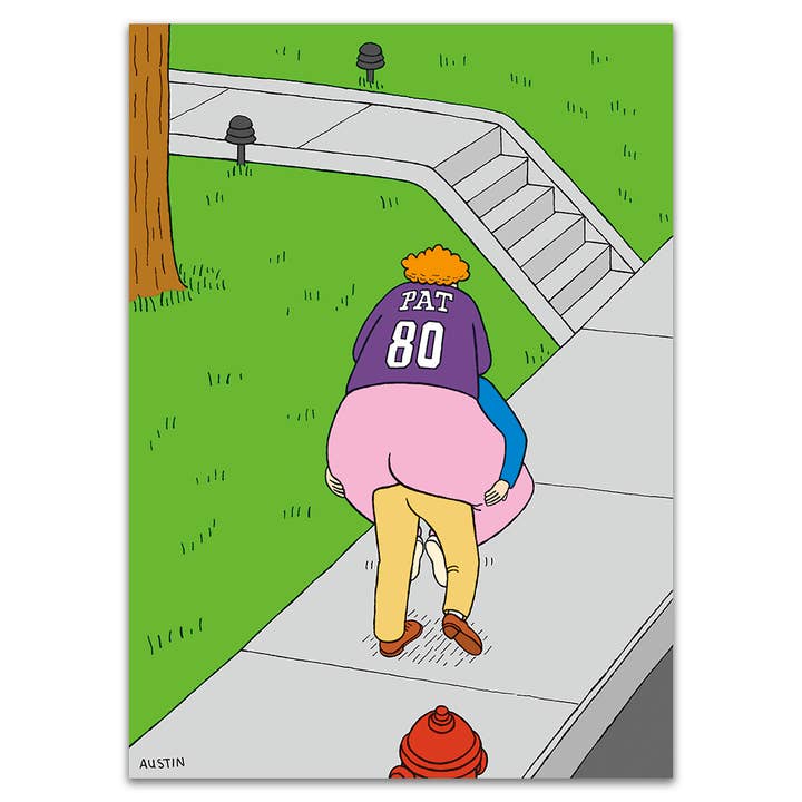 SNAFU Designs - Greeting Cards - Wholesale Congratulations Card - Big Pat