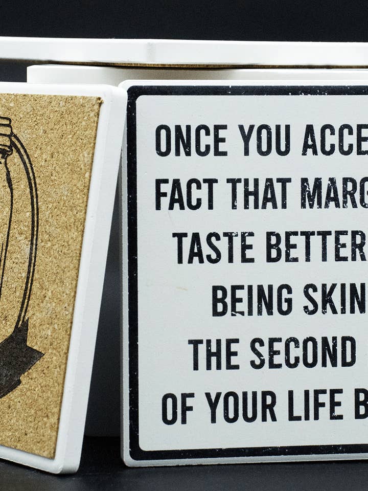 ! Les margaritas Coasters ont meilleur goût pour la vente par Mason Jar Label