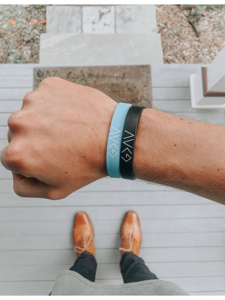 Black Highs and Lows Wristband for wholesale on Faire3