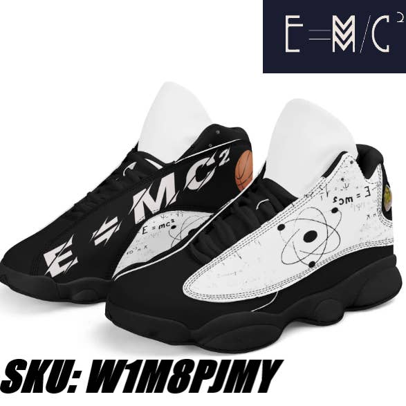 E=M/C2 Ballers Herren-Basketballschuhe aus weißem Kunstleder für den Großhandel von E=M/C2