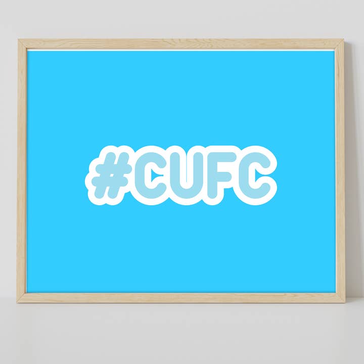 Star Editions – wholesale Art print – Hashtag Cufc - 11X14” Premium Art Print1