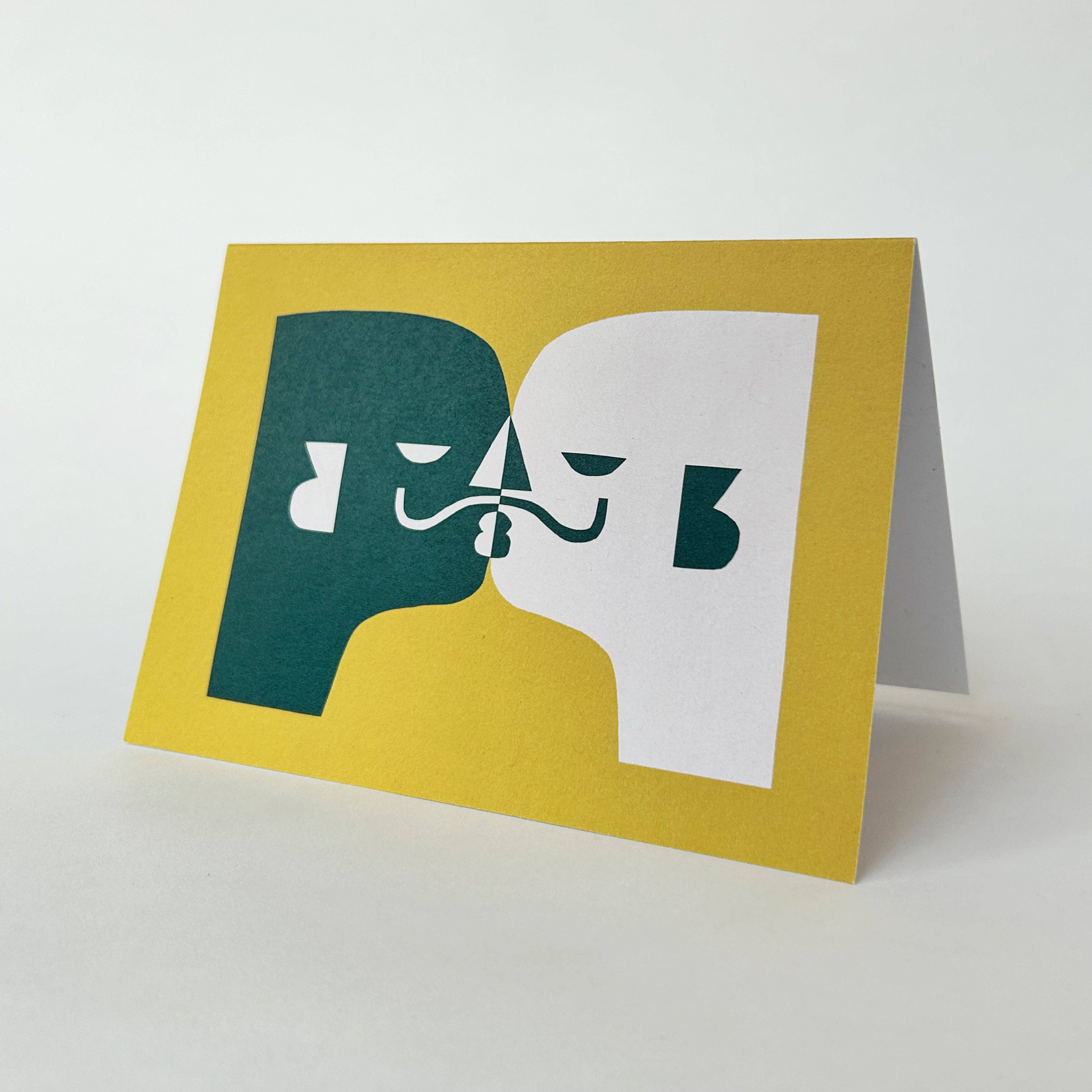 Cait McEniff - Wholesale Love Card - Kiss #2 Greetings Card1