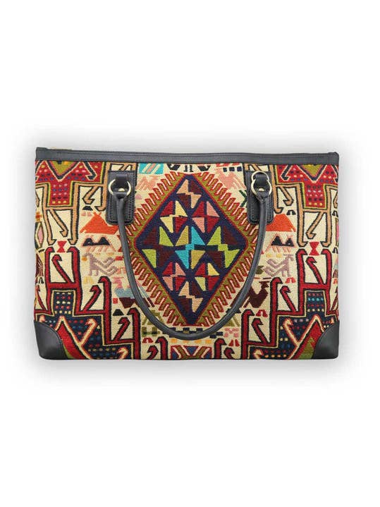 Sumak Kilim Weekendtas voor wholesale door Artemis Design Co.